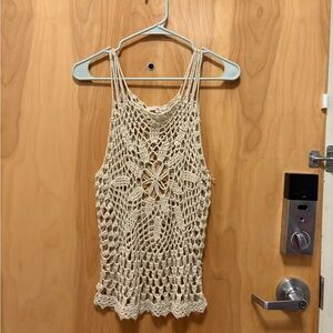 Crochet Knit Tank Top Altar’d State